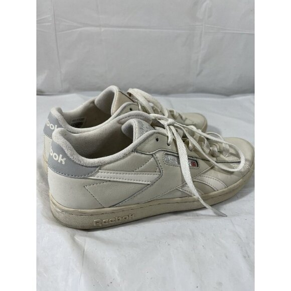 reebok npc low top leather sneaker in chalk size 8 womens - Picture 4 of 16
